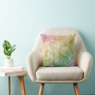 Pastel Rainbow Agate Cushion