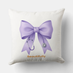 Pastel Rainbow Bows Collection Set Cushion