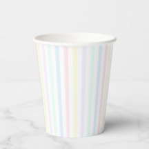 Pastel Rainbow Candy Stripe Retro