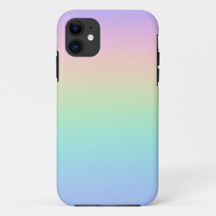 Pastel rainbow iPhone 11 case