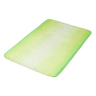 Pastel Rainbow Colourful Abstract Gradient Ombre  Bath Mat