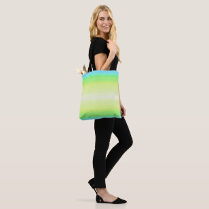 Pastel Rainbow Colourful Abstract Gradient Ombre Tote Bag