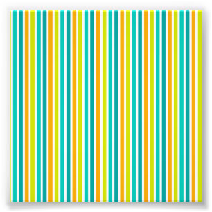 Pastel Rainbow Colourful Stars Black Starry Night Photo Print