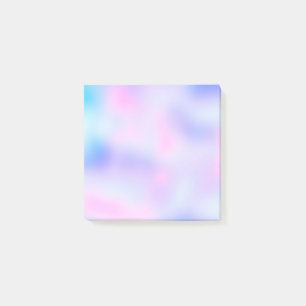 Pastel Rainbow Colours Abstract Blur Gradient Ombr Post-it Notes