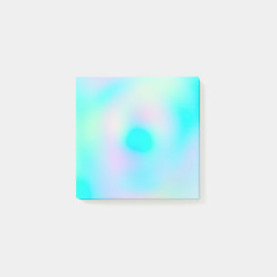 Pastel Rainbow Colours Abstract Blur Gradient Ombr Post-it Notes