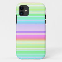 Pastel rainbow creative striped