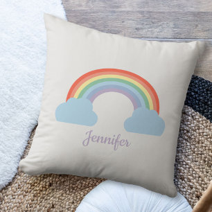 Pastel Rainbow Cushion