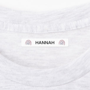 Pastel Rainbow Custom Name School Kids Clothing
