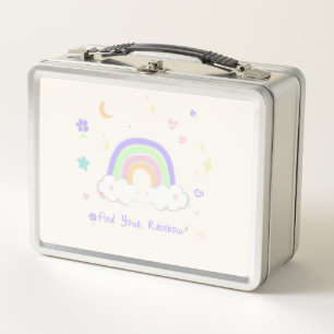 Pastel Rainbow Dreams Lunch Box