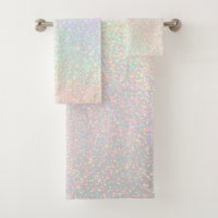pastel rainbow faux sparkle