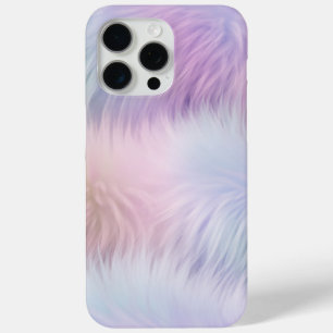 Pastel Rainbow Fur iPhone 15 Pro Max Case