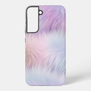Pastel Rainbow Fur Samsung Galaxy Case