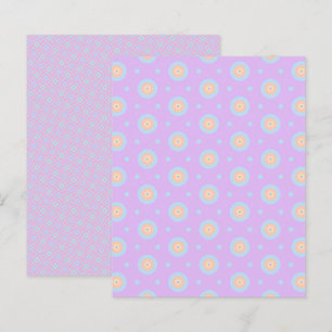 Pastel Rainbow Geometric Patterns Scrapbook Paper