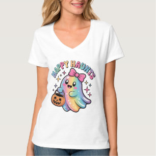 Pastel Rainbow Ghost T-Shirt – Kawaii Halloween