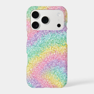 Pastel Rainbow Glitter Sparkle Cute Phone Case