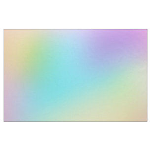 Pastel Rainbow Gradient Fabric