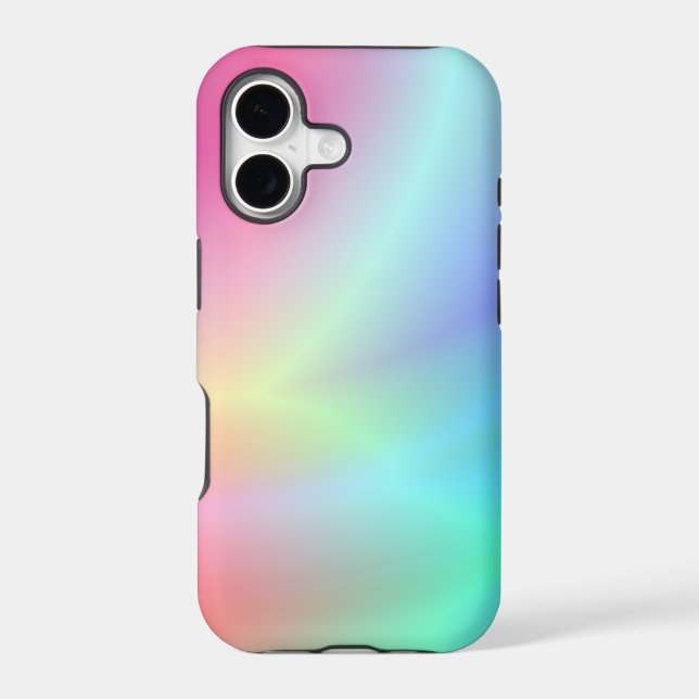 Pastel Rainbow Iphone case (Back)