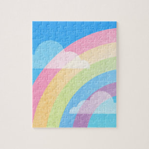 Pastel Rainbow Jigsaw Puzzle