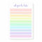Pastel Rainbow List - Custom Name