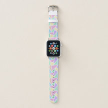 Pastel rainbow mosaic pattern