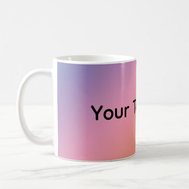 Pastel Rainbow Mug (Left)