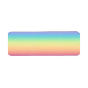 Pastel Rainbow Ombre Custom