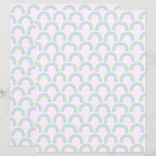 Pastel Rainbow Pink
