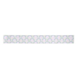 Pastel Rainbow Pink Satin Ribbon
