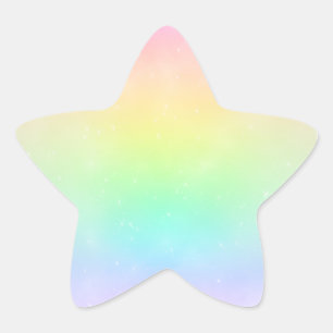 Pastel Rainbow Sky Sticker