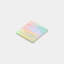 Pastel Rainbow Sticky Notes