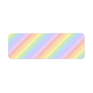 Pastel Rainbow Stripes.