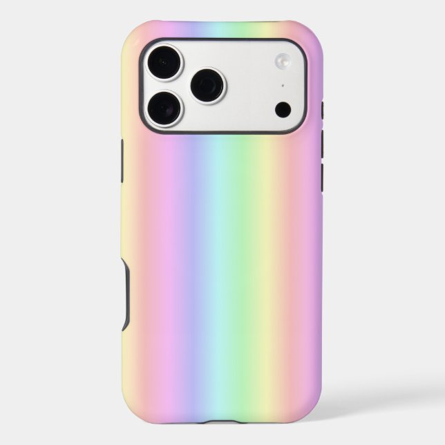 Pastel Rainbow Strips - pattern (Back)
