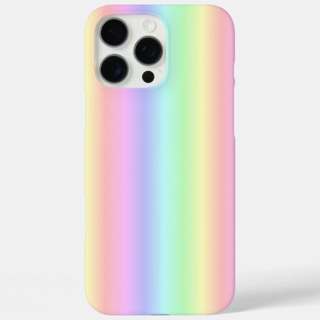 Pastel Rainbow Strips - pattern Case-Mate iPhone Case (Back)
