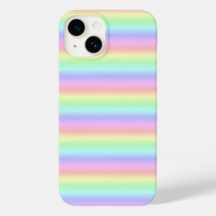 Pastel Rainbow Strips - Pattern Case-Mate iPhone 14 Case
