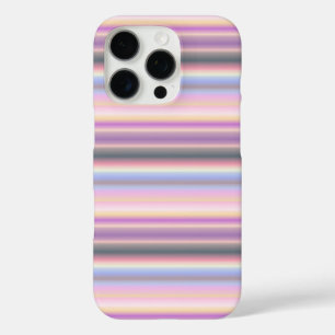 Pastel Rainbow Strips - Pattern iPhone 16 Pro Case