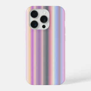 Pastel Rainbow Strips - Pattern iPhone 15 Pro Case