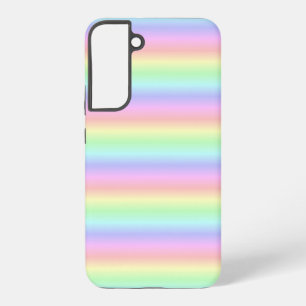Pastel Rainbow Strips - pattern Samsung Galaxy Case