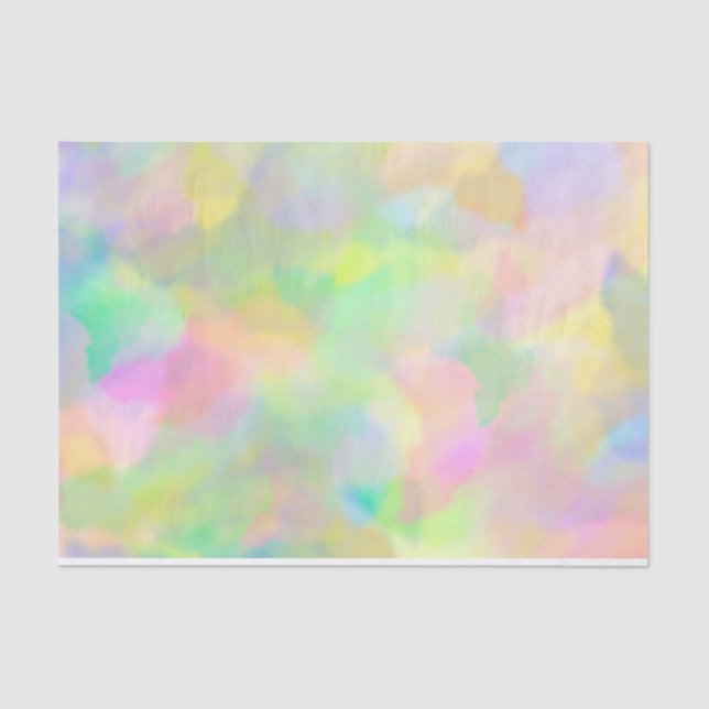 Pastel Rainbow Tissue Paper (Front)