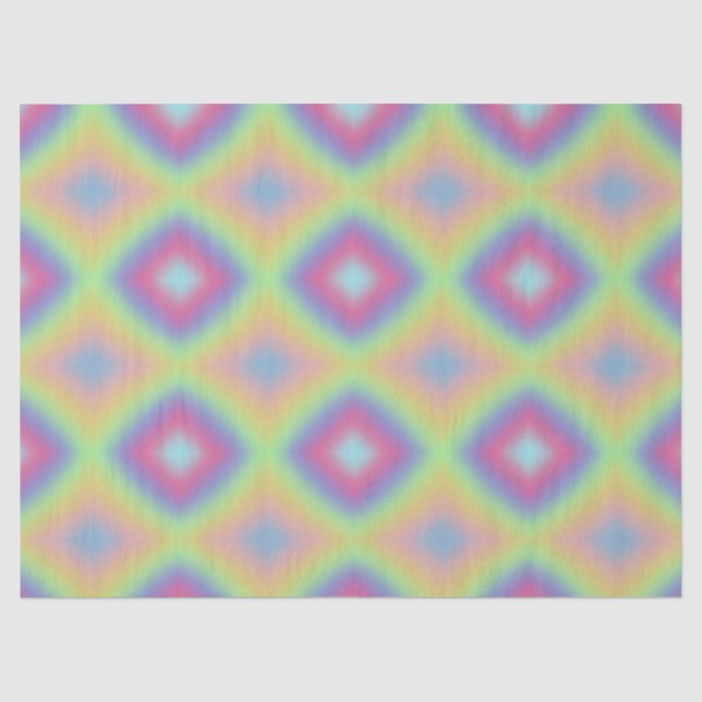 Pastel Rainbow Tissue Paper (Front)
