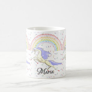 Pastel Rainbow Unicorn Mug