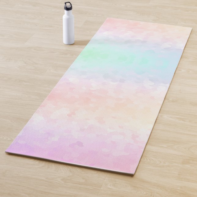 Pastel Rainbow Yoga Mat (In Situ)