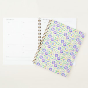 Pastel Retro Floral Botanical Planner