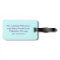 Pastel River Luggage Tag