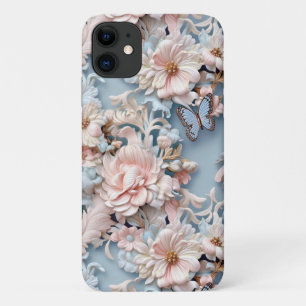 Pastel Rococo Floral iPhone 11 Case