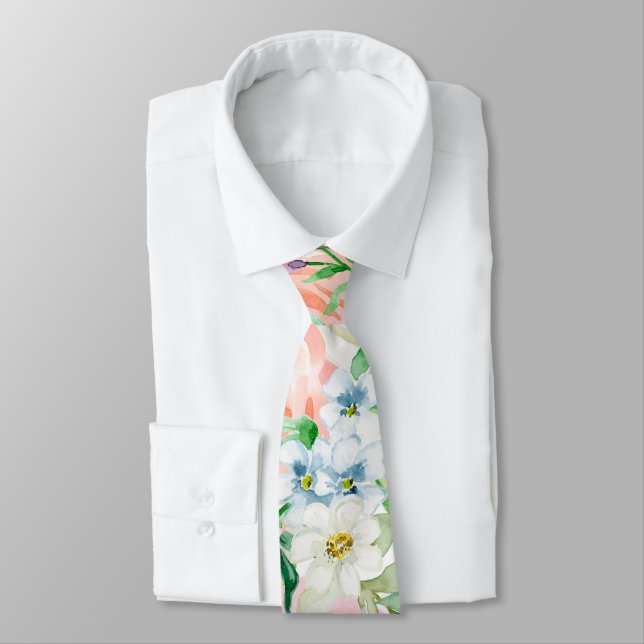 Pastel romantic garden tie (Tied)