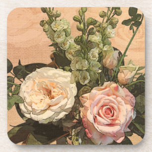 Pastel rose coasters