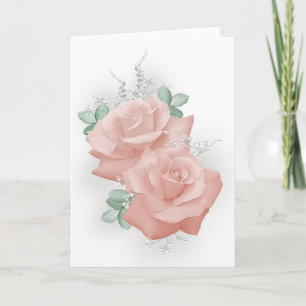 Pastel Roses Card