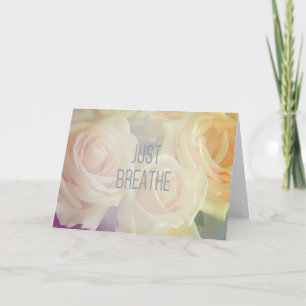 Pastel Roses   Get Well   Encouragement Card