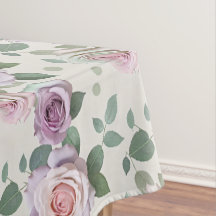 Pastel Roses In Shades Of Lilac Mint And Blush
