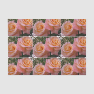 Pastel Roses Tissue Paper
